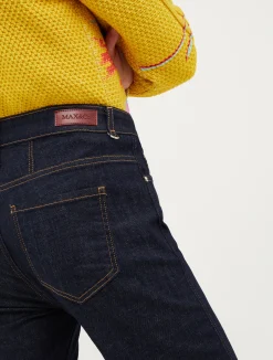 Bootcut jeans with splits