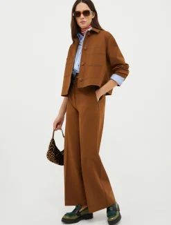 Boxy-fit jersey jacket