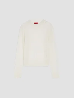 Cable-knit mohair-blend jumper