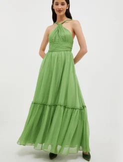 Chiffon maxi dress