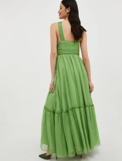 Chiffon maxi dress