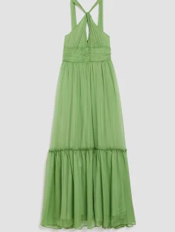 Chiffon maxi dress