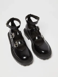 Combat ballet shoes