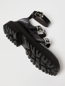 Combat ballet shoes