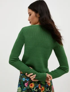Cotton and modal-blend cardigan