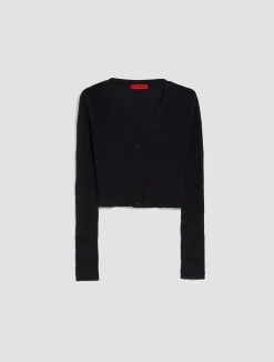 Cotton and modal-blend cardigan