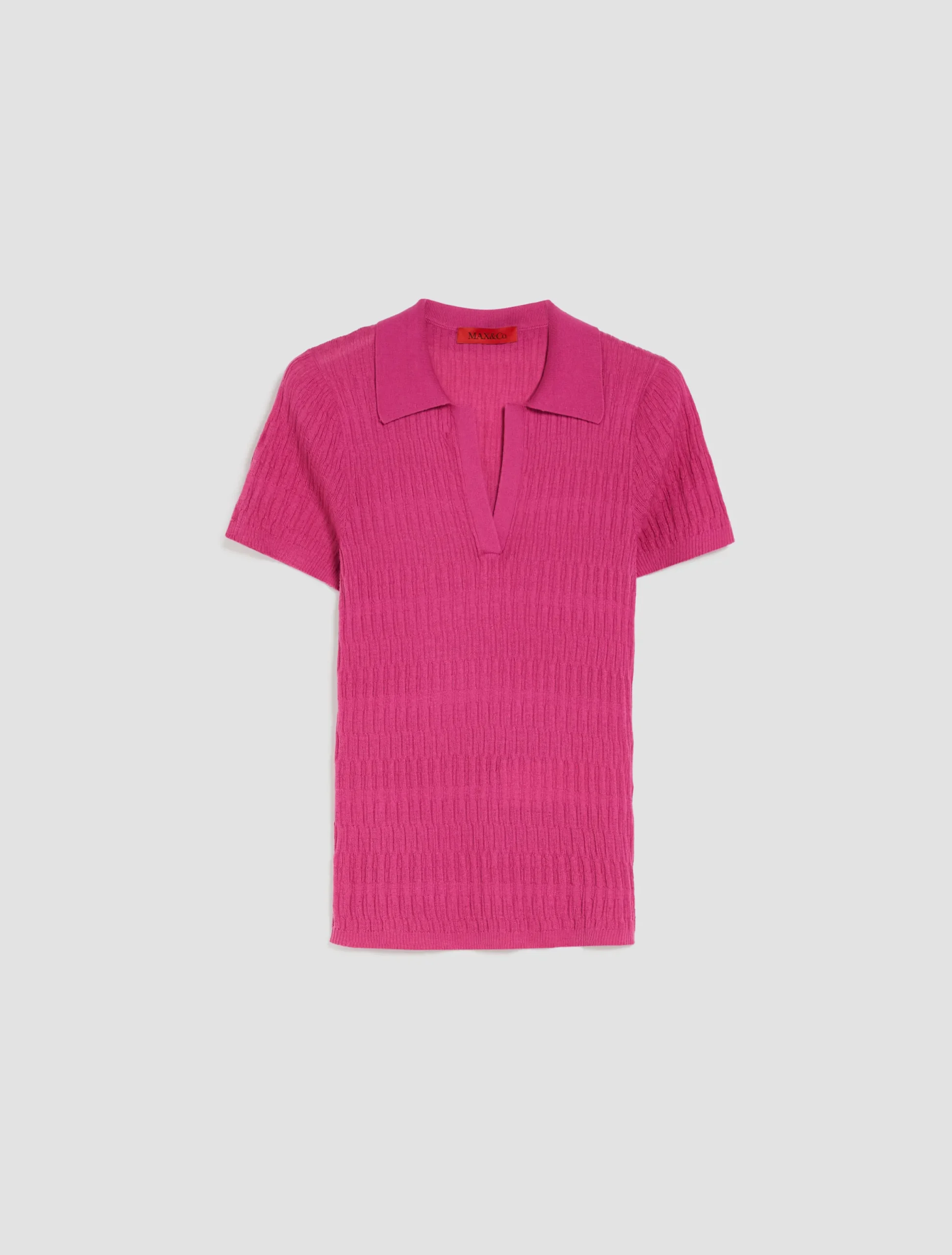 Cotton and modal-blend polo shirt