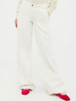 Cotton-drill trousers