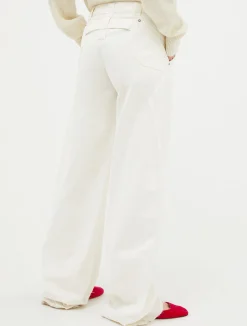 Cotton-drill trousers