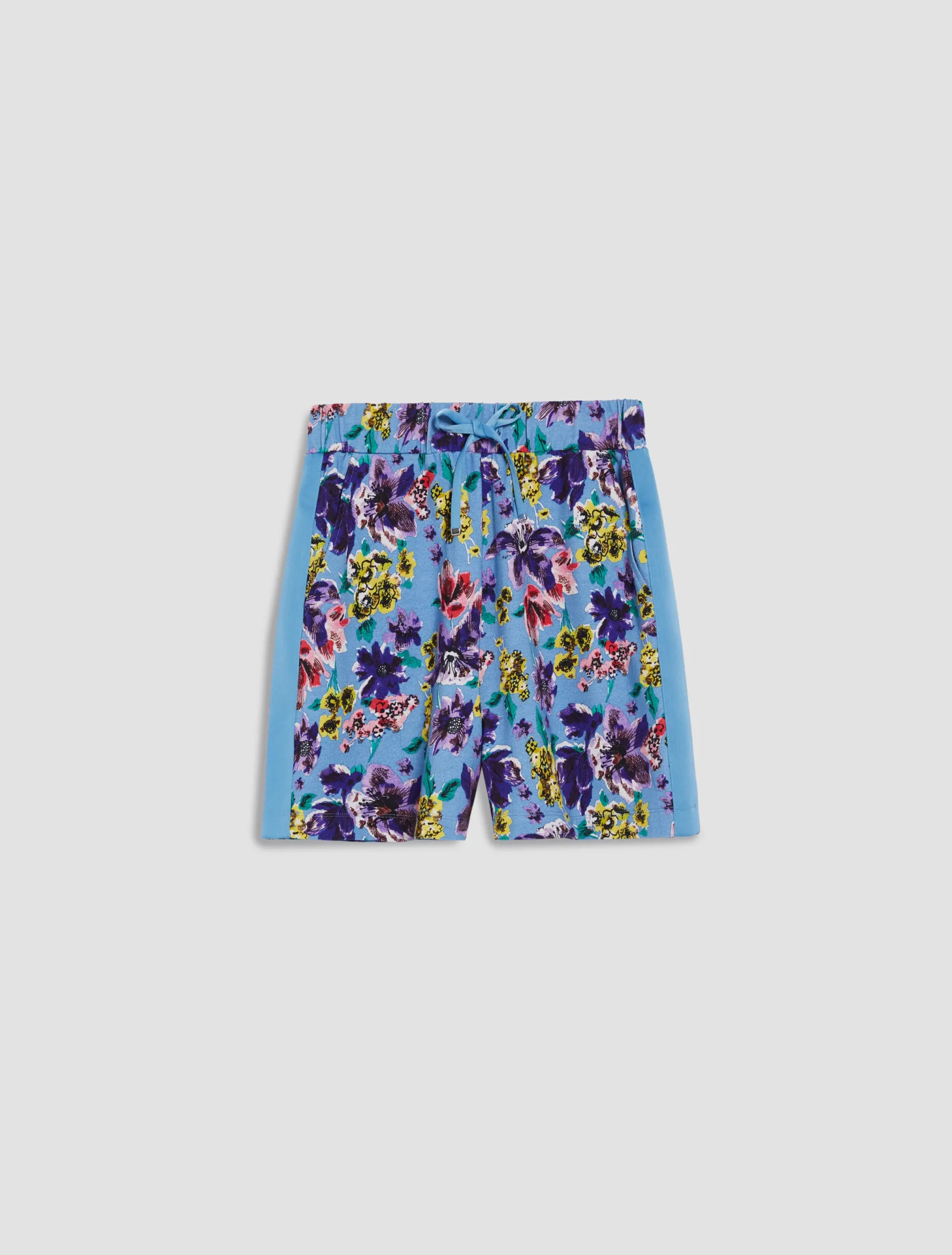Cotton-fleece Bermuda shorts