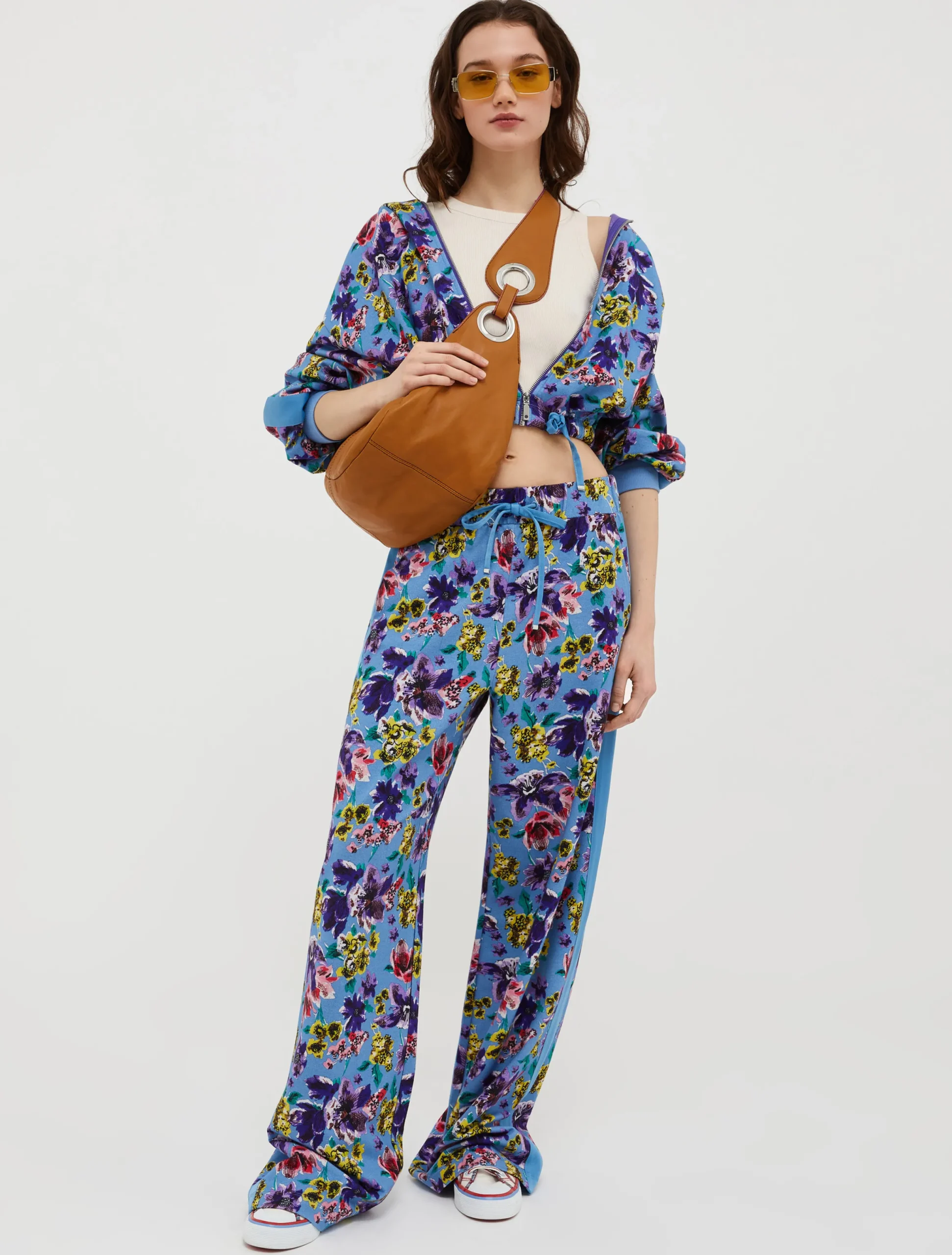 Cotton-fleece joggers