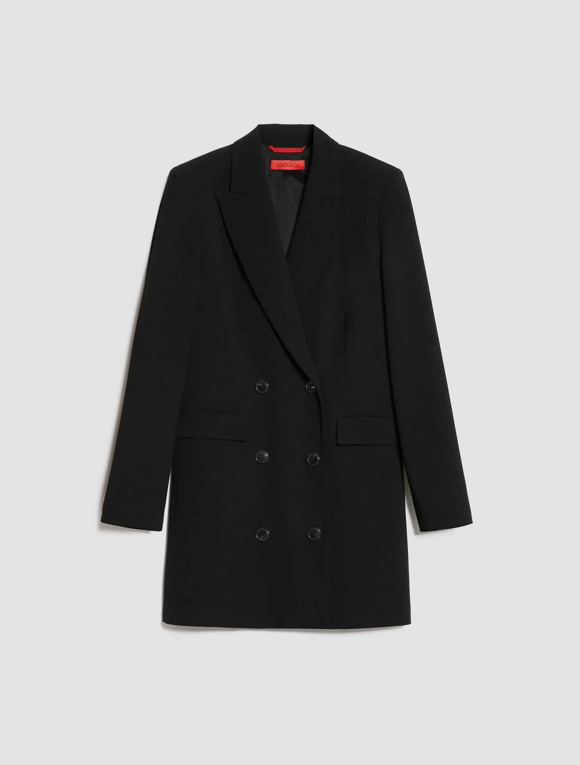 Crepe blazer mini dress
