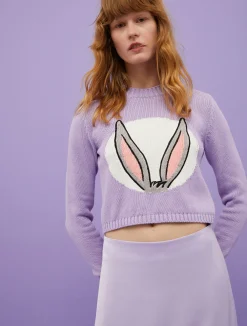 Cropped jumper MAX&Co. with Looney Tunes