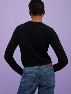 Cropped jumper MAX&Co. with Looney Tunes