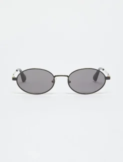 De-Coated oval eyeglasses