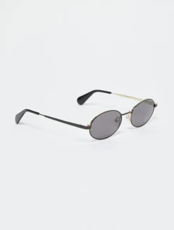 De-Coated oval eyeglasses
