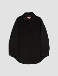 De-Coated with Anna Dello Russo wool-blend overshirt