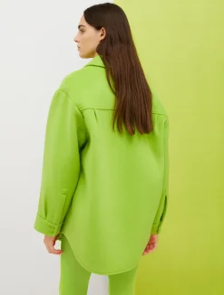 De-Coated with Anna Dello Russo wool-blend overshirt