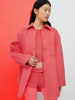 De-Coated with Anna Dello Russo wool-blend overshirt
