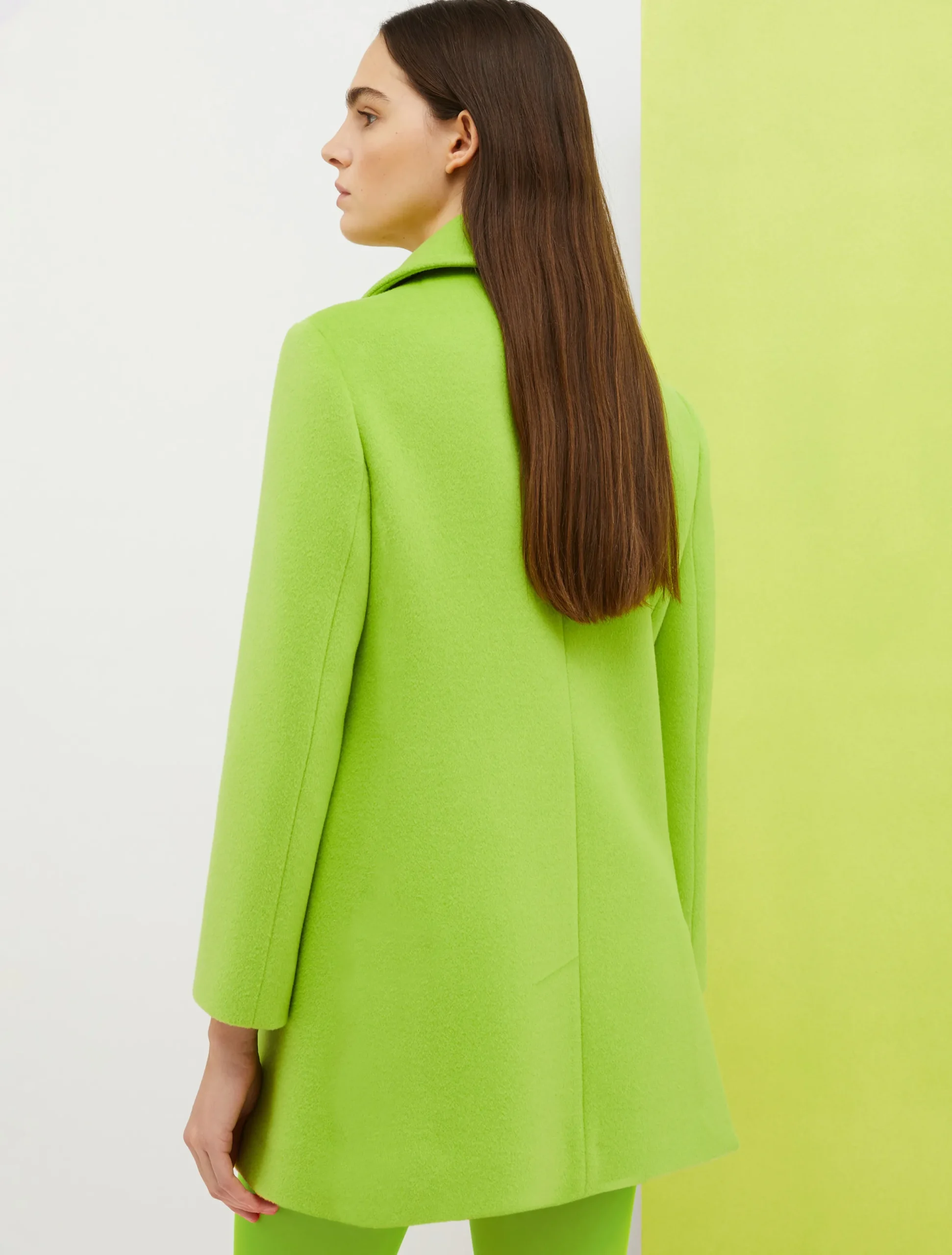 De-Coated with Anna Dello Russo wool-blend pea coat