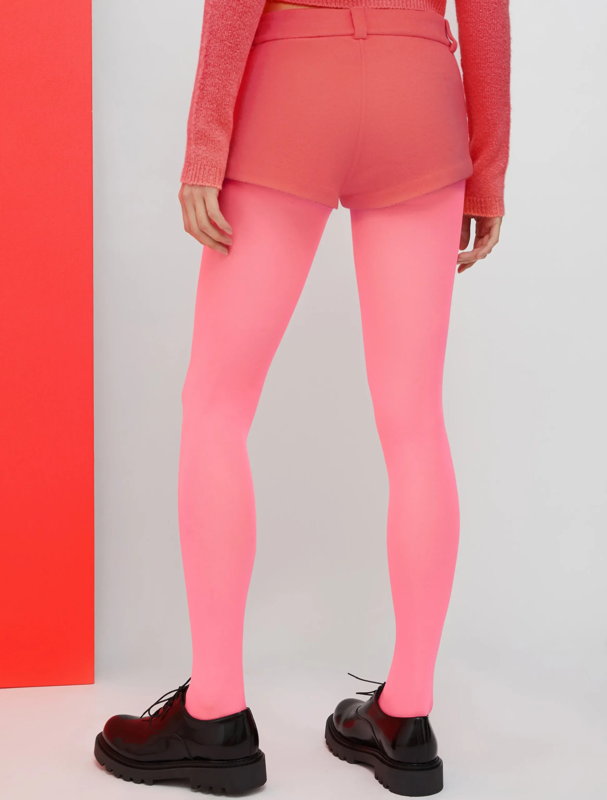 De-Coated with Anna Dello Russo wool-blend shorts