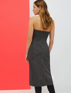 De-Coated with Anna Dello Russo flannel midi dress