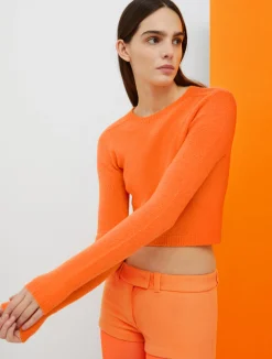 De-Coated with Anna Dello Russo cropped jumper