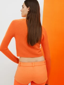 De-Coated with Anna Dello Russo cropped jumper