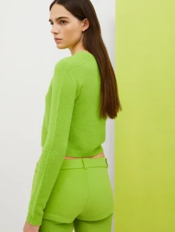 De-Coated with Anna Dello Russo cropped jumper