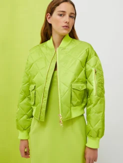 De-Coated with Anna Dello Russo quilted bomber jacket