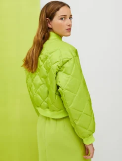 De-Coated with Anna Dello Russo quilted bomber jacket