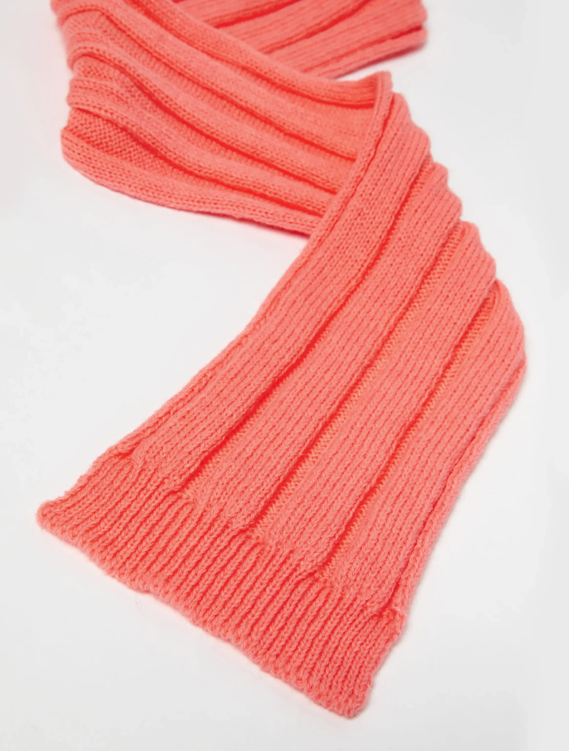 De-Coated with Anna Dello Russo ribbed scarf