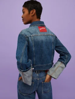 Denim jacket MAX&Co. with Looney Tunes