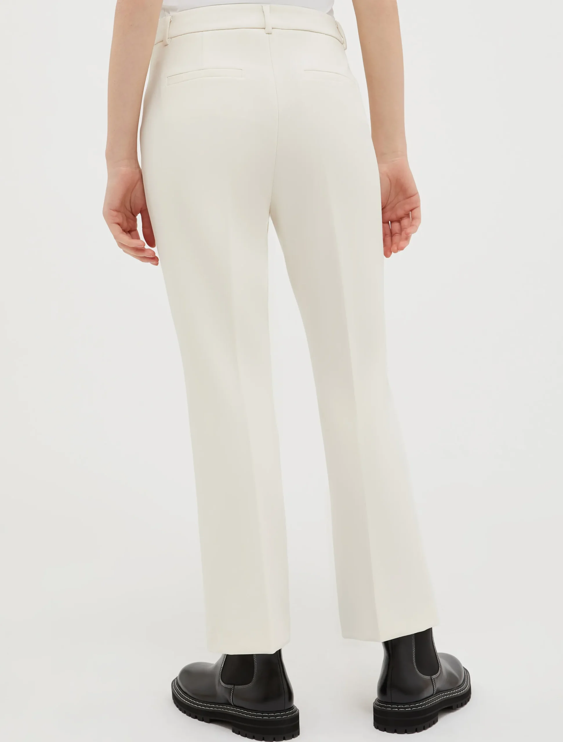 Double cloth trousers