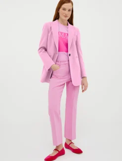 Double cloth trousers