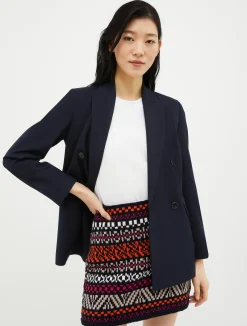 Double-breasted blazer