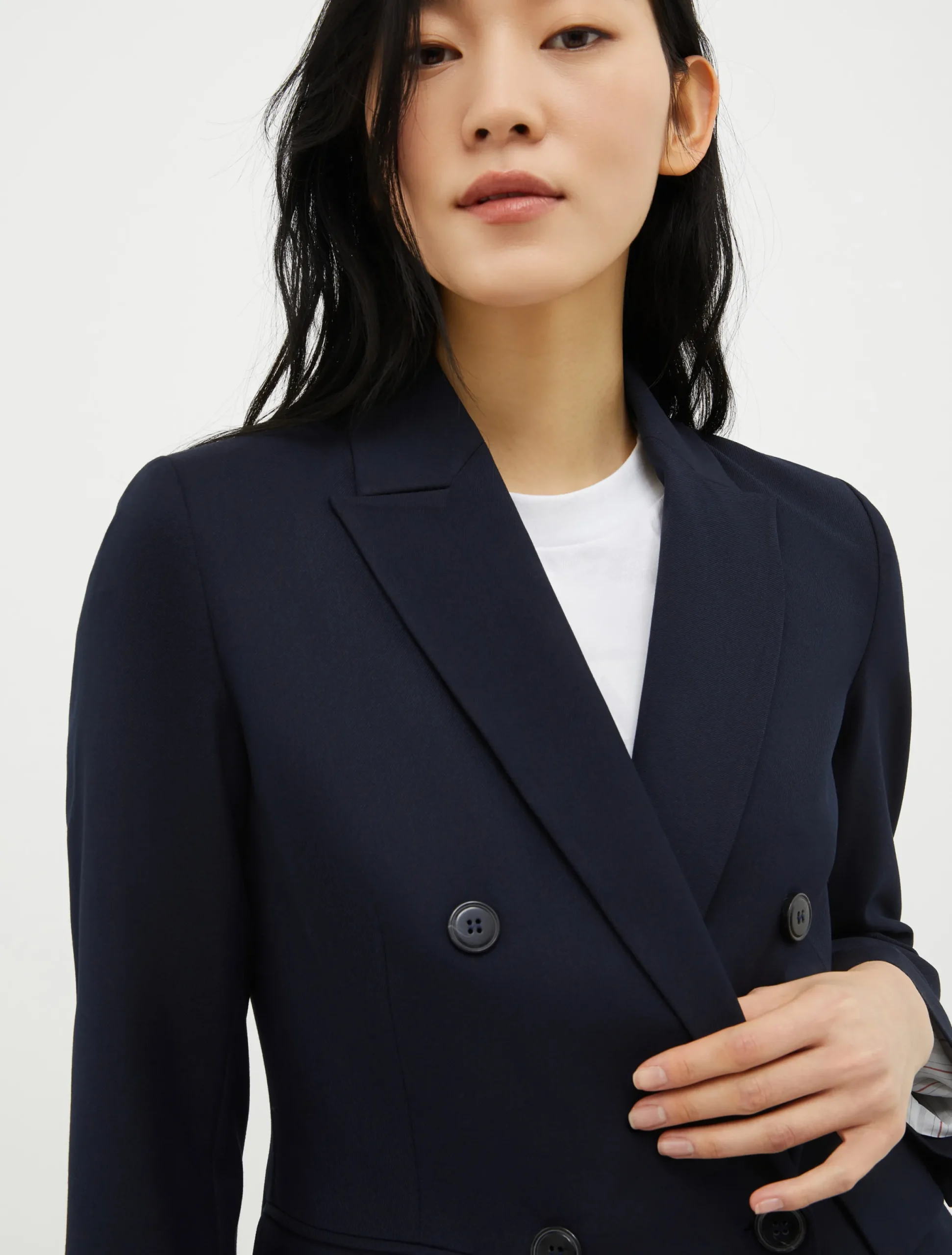 Double-breasted blazer