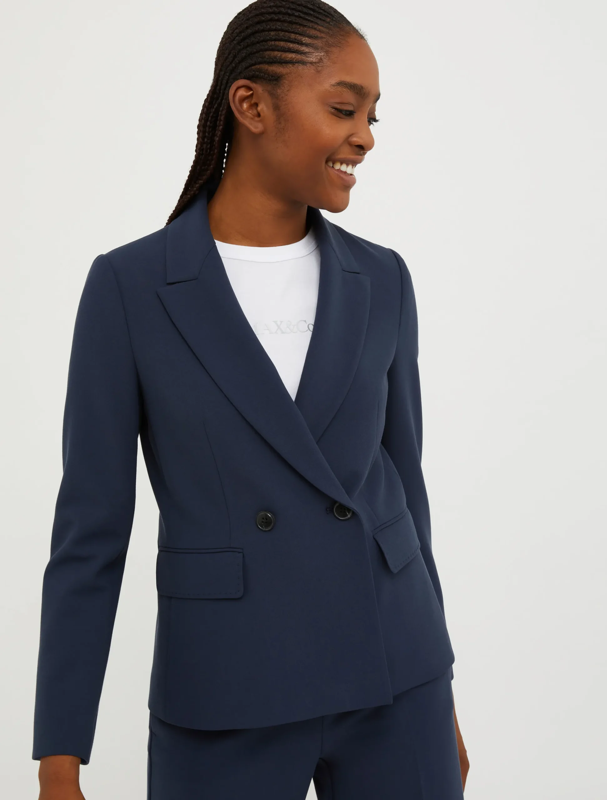Double-breasted blazer