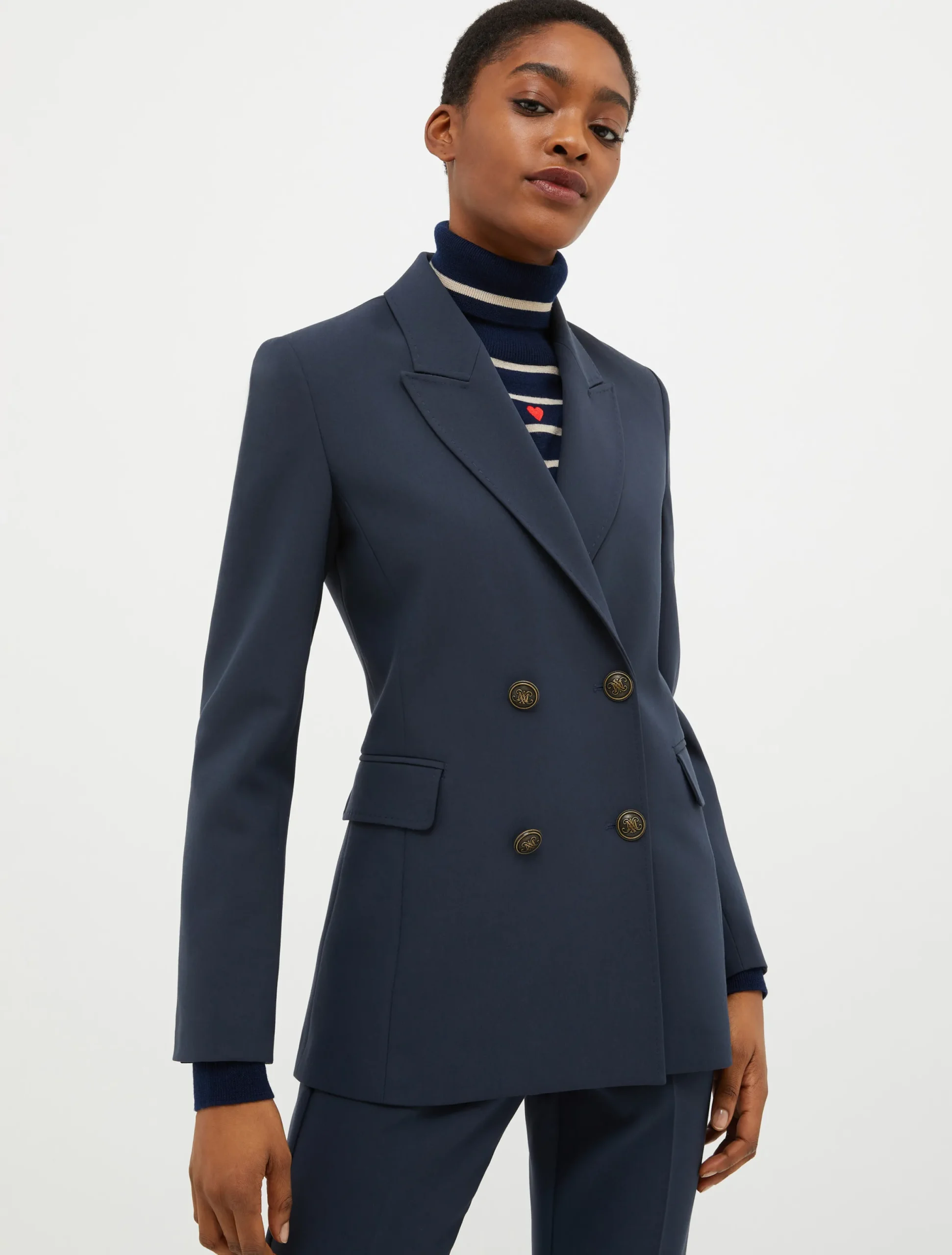 Double-breasted blazer