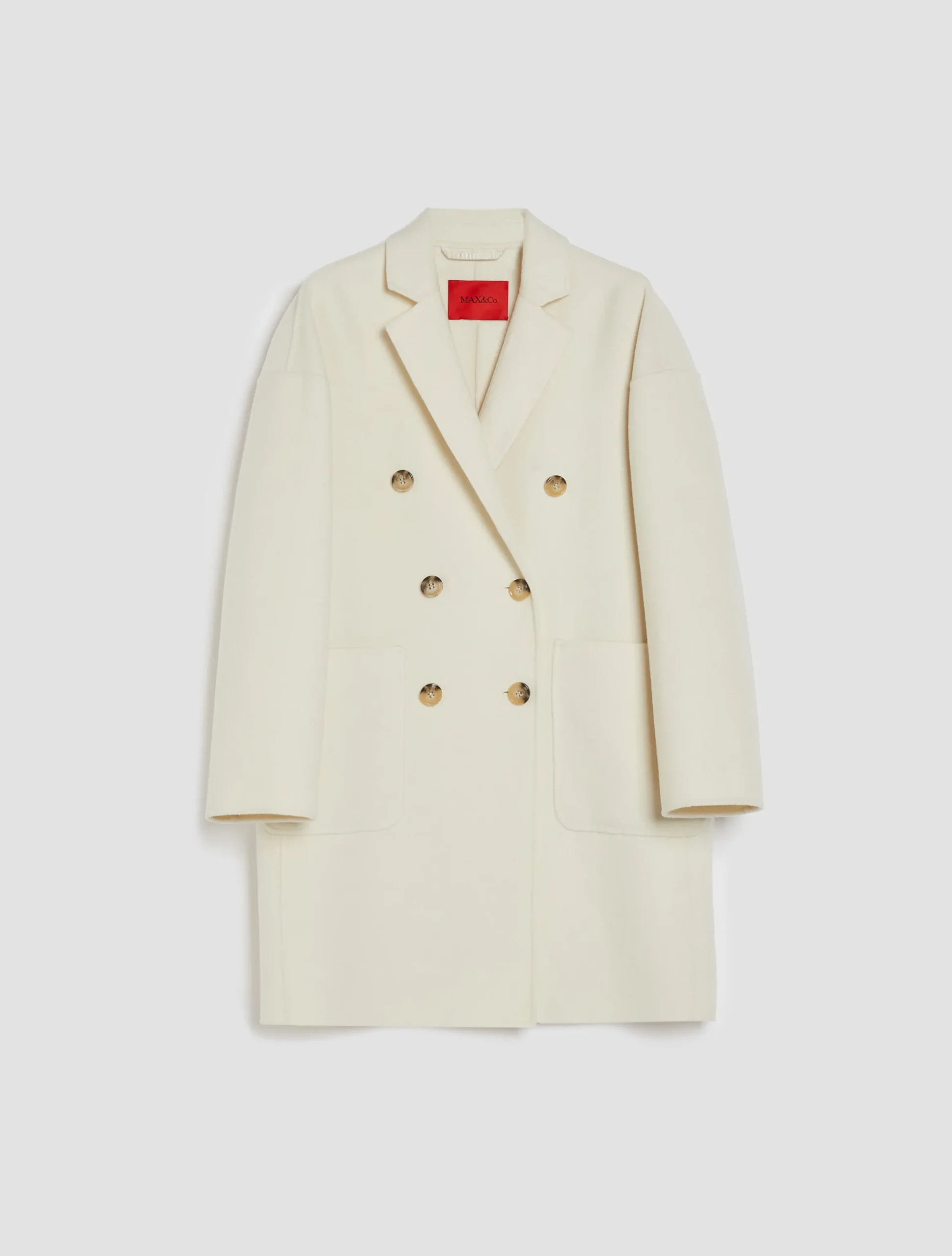 Double-sided wool coat