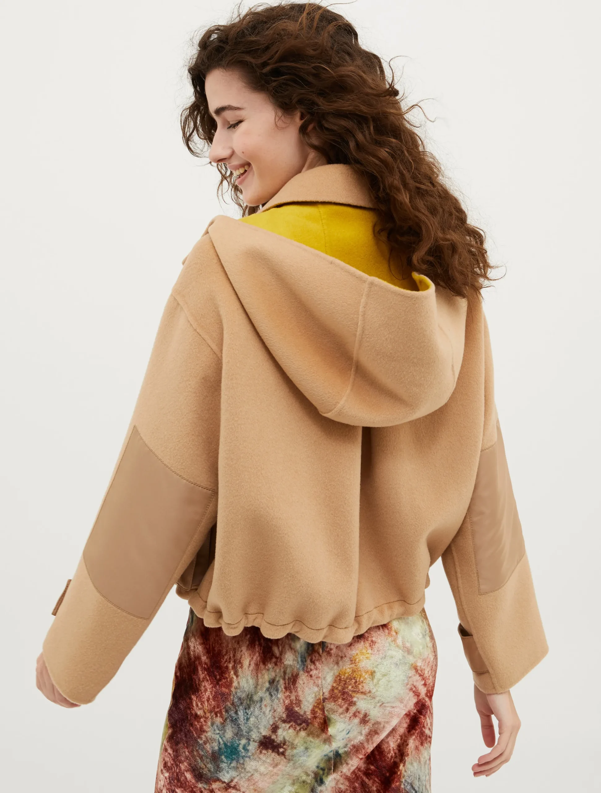 Double-sided wool jacket