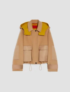Double-sided wool jacket