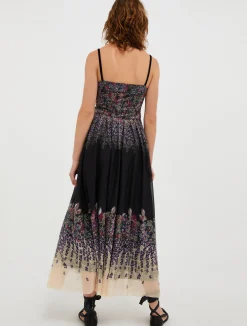 Draped jersey dress