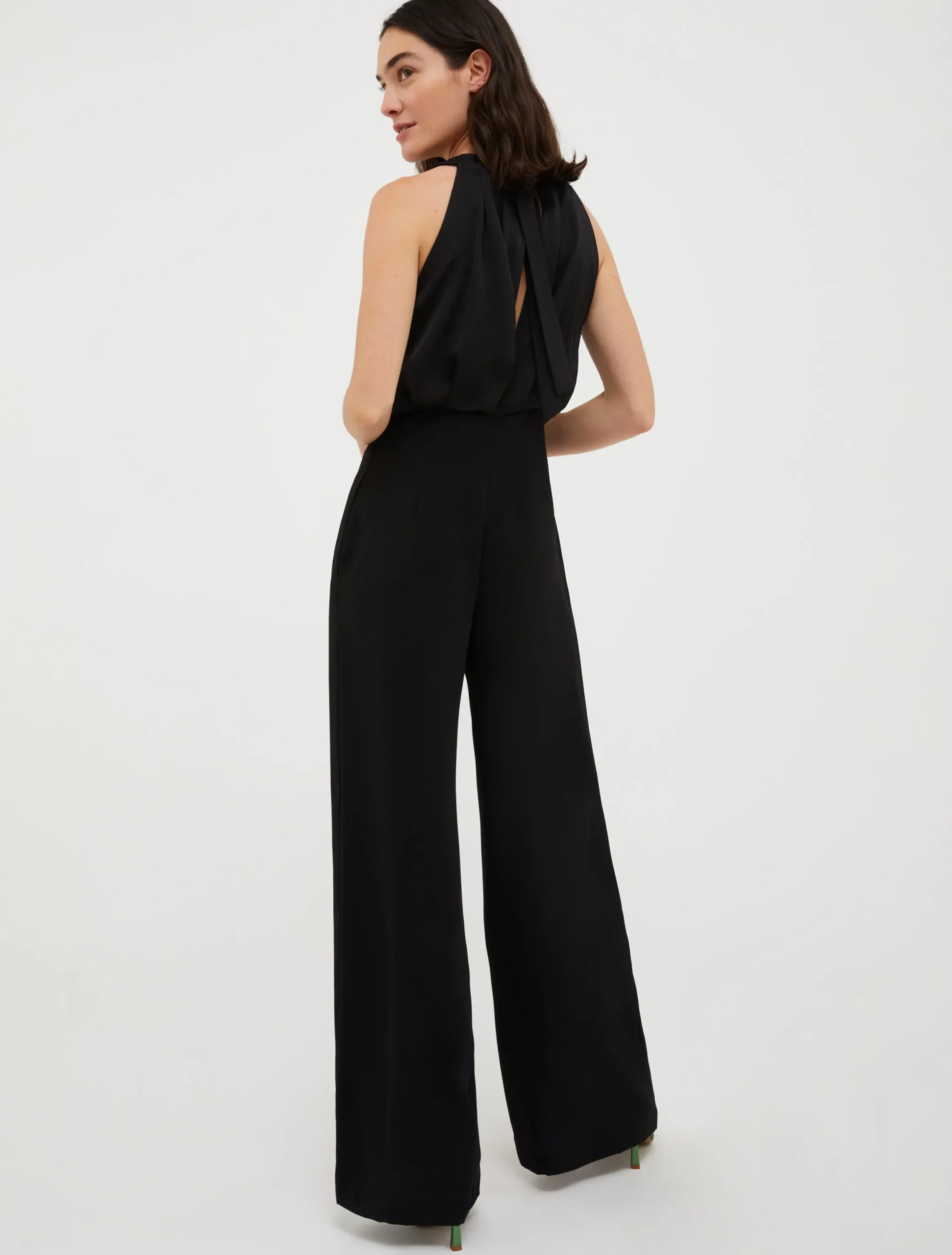 Envers satin crêpe jumpsuit