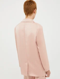 Envers-satin blazer