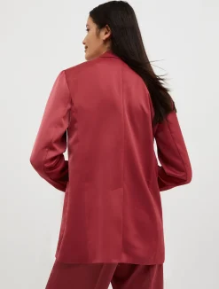 Envers-satin blazer