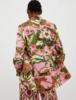 Envers-satin blazer
