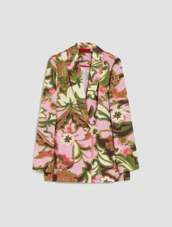 Envers-satin blazer