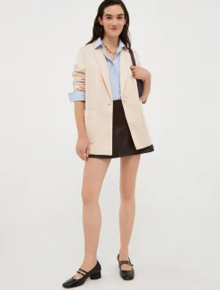 Envers-satin blazer