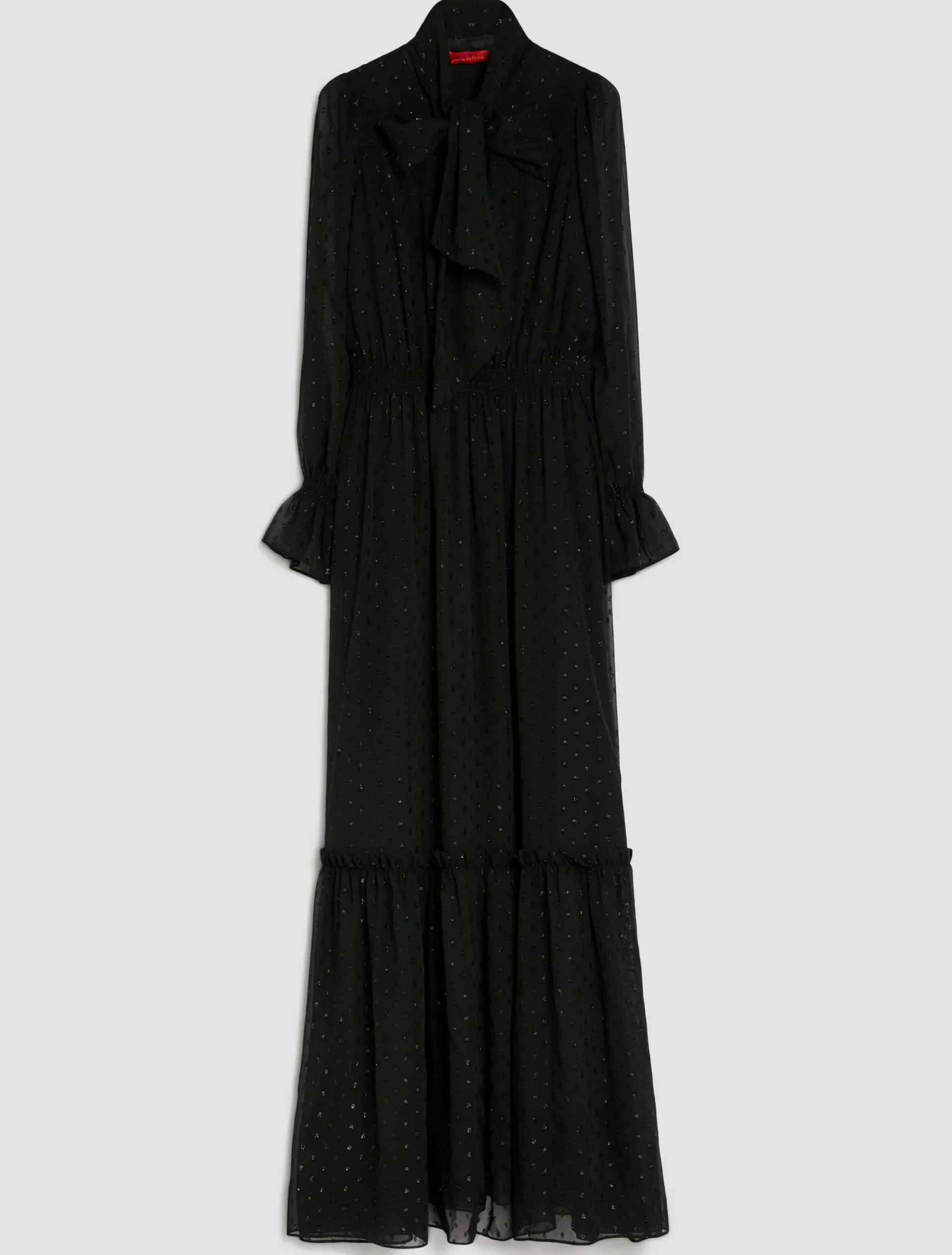 Fil-coupé maxi dress